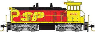 Micro-Trains EMD SW1500 - Standard DC Southern Pacific #2539 (SPSF Merger Scheme, red, yellow, black) - N-Scale
