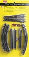 Micro-Trains 20-Piece Expansion Set Micro-Track(TM) Z Scale Nickel Silver Model Train Track #99040102 Micro-Trains 20-Piece Expansion Set Micro-Track(TM) Z Scale Nickel Silver Model Train Track #99040102