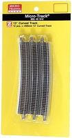 Micro-Trains Curved Track 490mm x 13-Degree Curved Track Z Scale Nickel Silver Model Train Track #99040912 Micro-Trains Curved Track 490mm x 13-Degree Curved Track Z Scale Nickel Silver Model Train Track #99040912