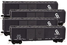 Micro-Trains 50' Box Rnnr Pk C&O 4/ N-Scale Micro-Trains 50' Box Rnnr Pk C&O 4/ N-Scale