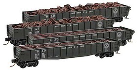 Micro-Trains 50' Gon Runner Pk B&O 4/ N-Scale Micro-Trains 50' Gon Runner Pk B&O 4/ N-Scale