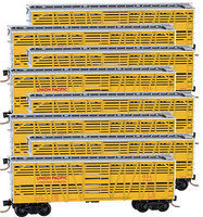 Micro-Trains 40' Stock Car Union Pacific (8) N Scale Model Train Freight Car Set #99300809 Micro-Trains 40' Stock Car Union Pacific (8) N Scale Model Train Freight Car Set #99300809