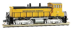 Micro-Trains Weyerhaeuser Logging Train-Only Set Standard DC SW1500, 3 Skeleton Logo Cars, Steel Caboose N-Scale Micro-Trains Weyerhaeuser Logging Train-Only Set Standard DC SW1500, 3 Skeleton Logo Cars, Steel Caboose N-Scale