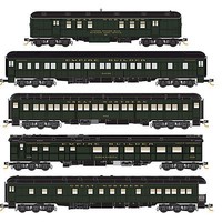 Micro-Trains Hwt Passenger 5-Pack GN N-Scale Micro-Trains Hwt Passenger 5-Pack GN N-Scale