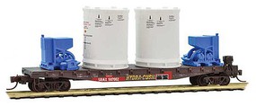 Micro-Trains 50' Fishbelly-Side Flatcar, Titan Rocket Booster Load 3-Pack Ready to Run SRMX 597002, 597004, 597008 (Ex-SP, Boxcar Red; White Load) N-Scale Micro-Trains 50' Fishbelly-Side Flatcar, Titan Rocket Booster Load 3-Pack Ready to Run SRMX 597002, 597004, 597008 (Ex-SP, Boxcar Red; White Load) N-Scale