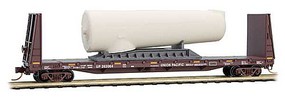 Micro-Trains 61' 8'' Bulkhead Flatcar 4-Pack with Wind Turbine Generators Ready to Run Union Pacific (Boxcar red, yellow Conspicuity Marks) N-Scale Micro-Trains 61' 8'' Bulkhead Flatcar 4-Pack with Wind Turbine Generators Ready to Run Union Pacific (Boxcar red, yellow Conspicuity Marks) N-Scale