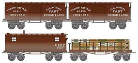 Micro-Trains CWE UP Fast Frt 4-Pack N-Scale