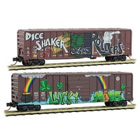 Weathered Box Lucky 2/ - N-Scale