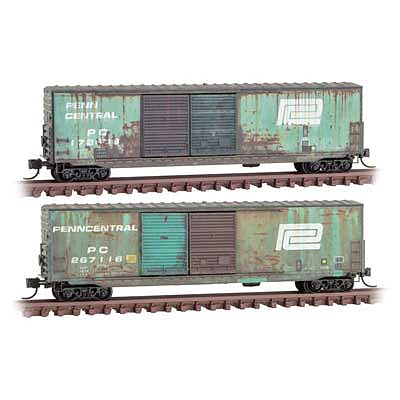 Micro-Trains 50 Box Wthrd 2-Pack PC - N-Scale