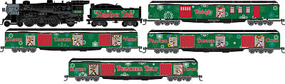 n scale christmas train set