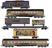 Micro-Trains Halloween Train-Only Set Dr. Mort's Creepy Carnival N-Scale Micro-Trains Halloween Train-Only Set Dr. Mort's Creepy Carnival N-Scale