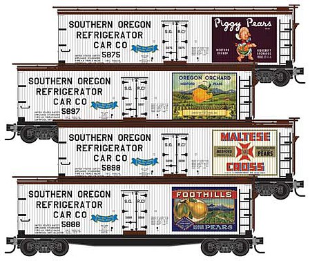 Micro-Trains 40 Reefer 4-Pk MT&L - N-Scale