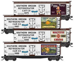 Micro-Trains 40' Reefer 4-Pk MT&L N-Scale