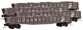 Micro-Trains 50' Gon Rnnr Pk CR 4/ Z-Scale Micro-Trains 50' Gon Rnnr Pk CR 4/ Z-Scale