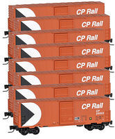 Micro-Trains 40' Single Door Boxcar Canadian Pacific Rail (8) Z Scale Model Train Freight Car #99400807 Micro-Trains 40' Single Door Boxcar Canadian Pacific Rail (8) Z Scale Model Train Freight Car #99400807