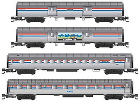 Micro-Trains Amtrak III Pass 4-Pack Z-Scale