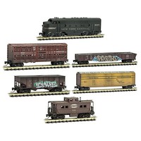 Micro-Trains Weathered Train Set NYC Z-Scale Micro-Trains Weathered Train Set NYC Z-Scale