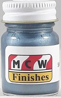 ModelCarWorld Silver Blue Metallic 15ml Bottle