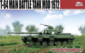 Model-Collect T64 Mod 1972 Main Battle Tank Plastic Model Military Vehicle 1/72 Scale #72012 Model-Collect T64 Mod 1972 Main Battle Tank Plastic Model Military Vehicle 1/72 Scale #72012