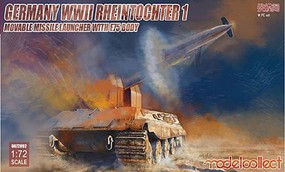 Model-Collect WWII Rheintochter 1 Movable Missile Launcher Plastic Model Military Vehicle 1/72 #72092 Model-Collect WWII Rheintochter 1 Movable Missile Launcher Plastic Model Military Vehicle 1/72 #72092