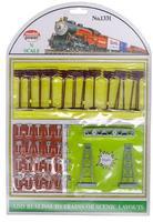 Trackside Accessory Asst (51) N Scale Model Railroad Trackside Accessory #1331