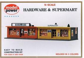 Mart & Hardware Kit N Scale Model Railroad Building #1534