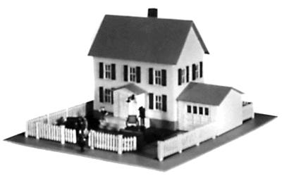 Model-Power Moving In Kit N Scale Model Railroad Building #1553