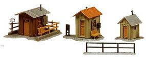 Trackside Sheds Kit N Scale Model Railroad Building #1586