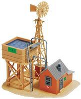 Prairie Water Station & Shed w/Windmill Kit HO Scale Model Railroad Building #180