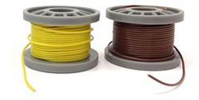 Model-Power Hook-Up Wire 1-Conductor Extra Fine 25' Spools (2) Model Railroad Electrical #2299 Model-Power Hook-Up Wire 1-Conductor Extra Fine 25' Spools (2) Model Railroad Electrical #2299