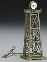 US Army Searchlight Tower Lighted N Scale Model Railroad Operating Accessory #2681