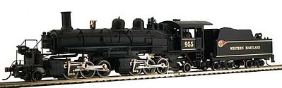 Model-Power 2-6-6-2 Articulated Loco Western Maryland HO Scale Model Train Steam Locomotive #345002