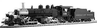 Model-Power 2-6-6-2 Articulated Loco Norfolk & Western HO Scale Model Train Steam Locomotive #345003