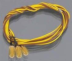 Model-Power 3.5V Grain-O-Wheat Bulbs, 3.2mm pkg(3) Amber Model Railroad Light Bulb #394 Model-Power 3.5V Grain-O-Wheat Bulbs, 3.2mm pkg(3) Amber Model Railroad Light Bulb #394