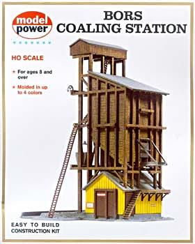 Lehigh Valley Models LVM 22 S 300-Ton Concrete Coaling Station Building Kit 