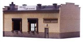 Model-Power Interstate Freight Terminal Kit HO Scale Model Railroad Building #411
