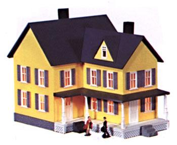 Model-Power Grandma's House Kit HO Scale Model Railroad Building #487