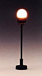 Model-Power Globe Lamp Post 2 (3) HO Scale Model Railroad Operating Accessory #498