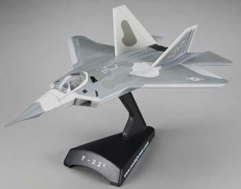 Model-Power F-22 Diecast Model Airplane 1/145 Scale #5382-1