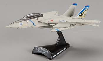 Model-Power F-14 Tomcat Pukin Dogs Diecast Model Airplane 1/160 Scale #5383-2