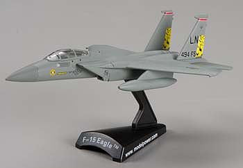 Model-Power F-15 Eagle 494 Fighter Squadron Diecast Model Airplane 1/150 Scale #5385-2