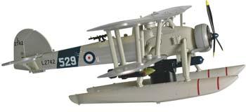 Model-Power Fairy Swordfish Diecast Model Airplane 1/138 Scale #5565