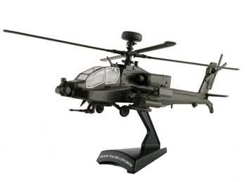 diecast apache helicopter