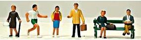 Town People (6) HO Scale Model Railroad Figure #5705