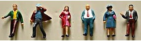 Model-Power Standing People (6) HO Scale Model Railroad Figure #5708 Model-Power Standing People (6) HO Scale Model Railroad Figure #5708