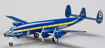 Model-Power Lockheed Blue Angels Diecast Model Airplane 1/300 scale #5806-2
