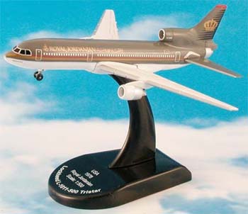 Model-Power L1011-500 Tristar Aircraft Built-Up Die Cast Diecast Model Airplane 1/500 scale #5813