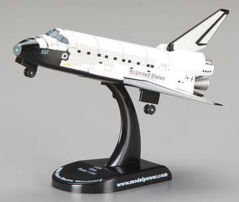 Model-Power NASA Space Shuttle Discovery Diecast Space Shuttle Program 1/300 scale #5823-2