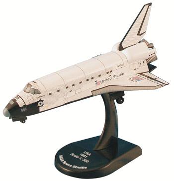 space shuttle endeavour model with cwaler