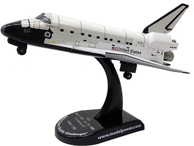 Model-Power NASA Space Shuttle Challenger Aircraft Built-Up Die Cast Diecast Space Shuttle 1/300 #58234